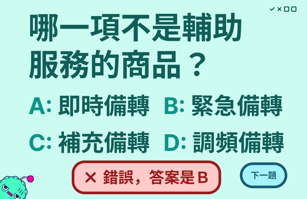 電力智慧王挑戰，題題是送分題